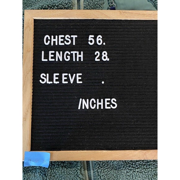 Maurices Womens Sz 3X Sleeveless Zip Up Green Fleece Vest - Picture 12 of 12